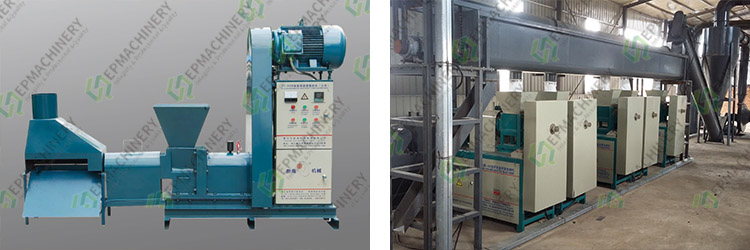 Hot Sale Screw Series Walnut Shells Charcoal Briquette Machine for Sale