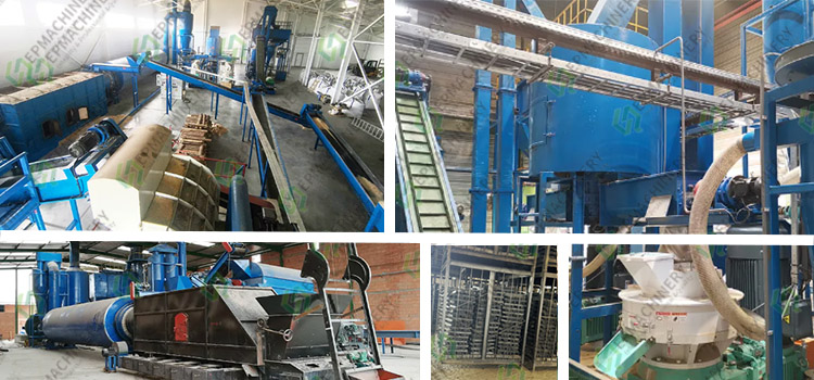 Biomass Briqutte&Carbonizing Processing Equipment Installation Site in Guangxi,China