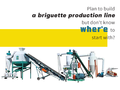 Plan to build a briguette production line but don't know wher'e to start with?