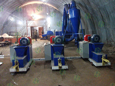 Qatar Doha 1TPH Charcoal Briquetting Machine for Sale