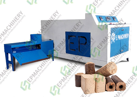 stamping/punching wood block making machine